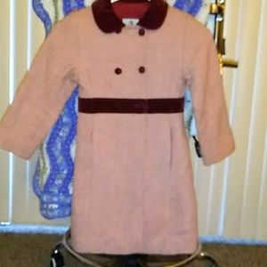 Papo d' Anjo Girls Pea Coat Size 6y